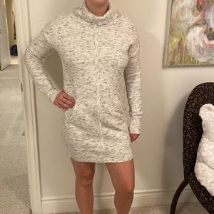 Turtleneck sweater dress